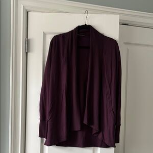 Athleta Plum Cardigan